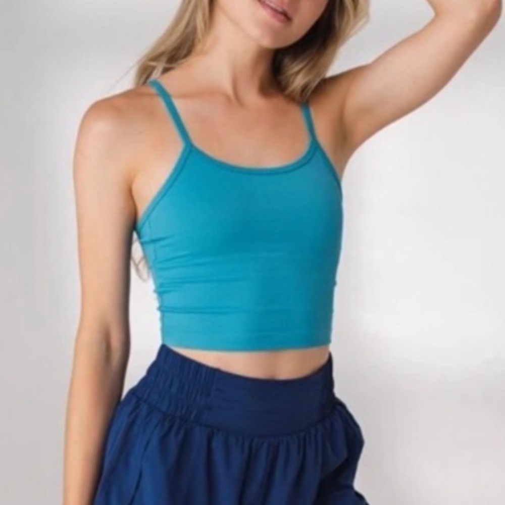 Balance Athletica Key Ribbed Crop Tank
